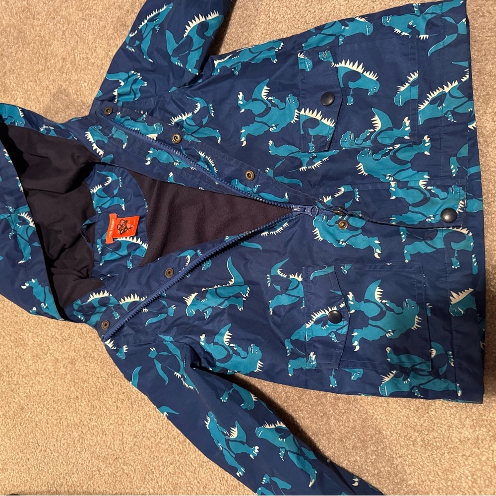 Joe Fresh blue Godzilla Pattern fall/soring Jacket - Picture 9 of 9